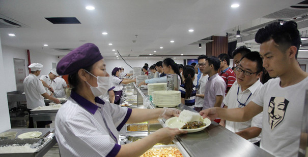 企業員工食堂洗碗機整體解決方案